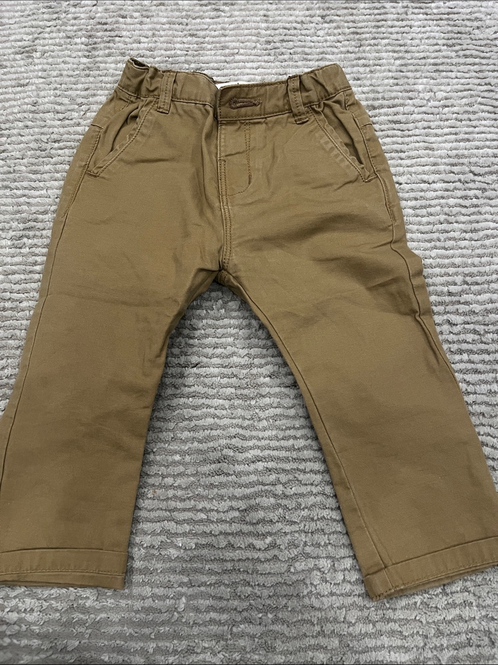 Zara- Baby Tan Cotton Chino Pants